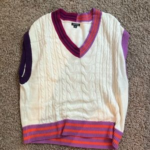 Colorful fall vest from target